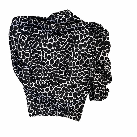 Michelle Michelle vintage silk giraffe blouse - Picture 5 of 8